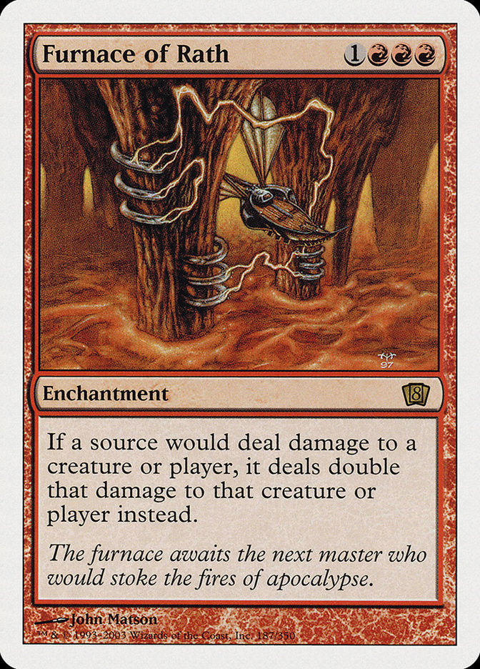 Furnace of Rath (Oversized) [Eighth Edition] - The Mythic Store | 24h Order Processing