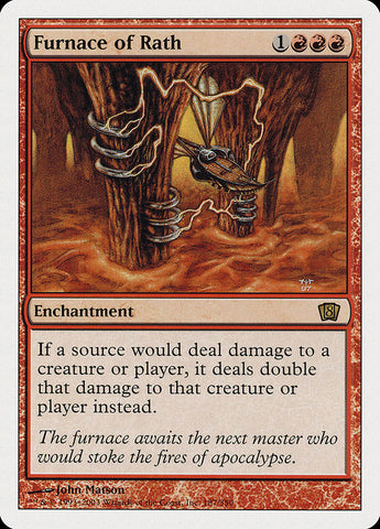 Furnace of Rath (Oversized) [Eighth Edition] - The Mythic Store | 24h Order Processing
