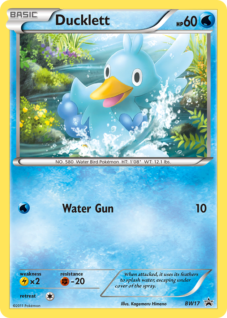 Ducklett (BW17) [Black & White: Black Star Promos] - The Mythic Store | 24h Order Processing
