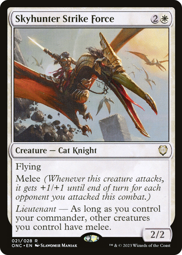 Skyhunter Strike Force [Phyrexia: All Will Be One Commander] - The Mythic Store | 24h Order Processing
