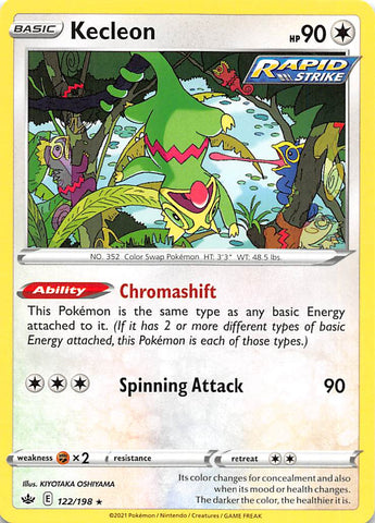 Kecleon (122/198) [Sword & Shield: Chilling Reign] - The Mythic Store | 24h Order Processing