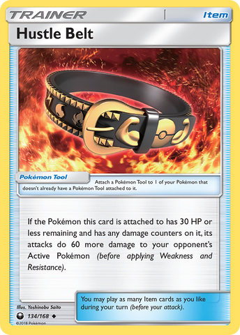 Hustle Belt (134/168) [Sun & Moon: Celestial Storm] - The Mythic Store | 24h Order Processing