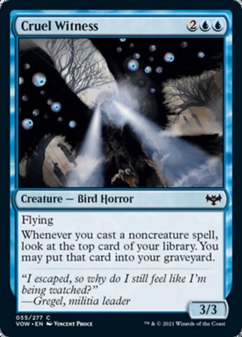 Cruel Witness [Innistrad: Crimson Vow] - The Mythic Store | 24h Order Processing