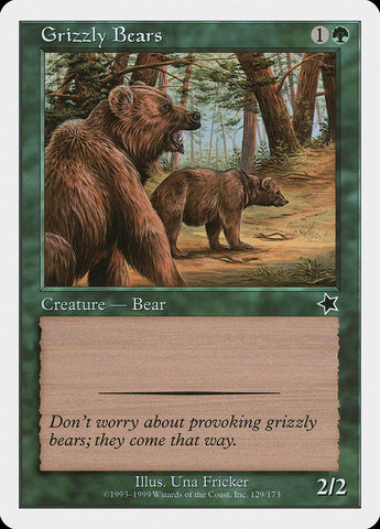 Grizzly Bears [Starter 1999] - The Mythic Store | 24h Order Processing