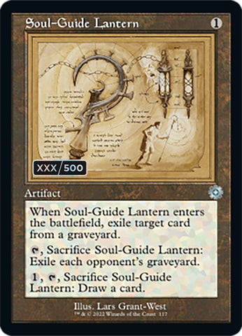 Soul-Guide Lantern (Retro Schematic) (Serialized) [The Brothers' War Retro Artifacts] - The Mythic Store | 24h Order Processing