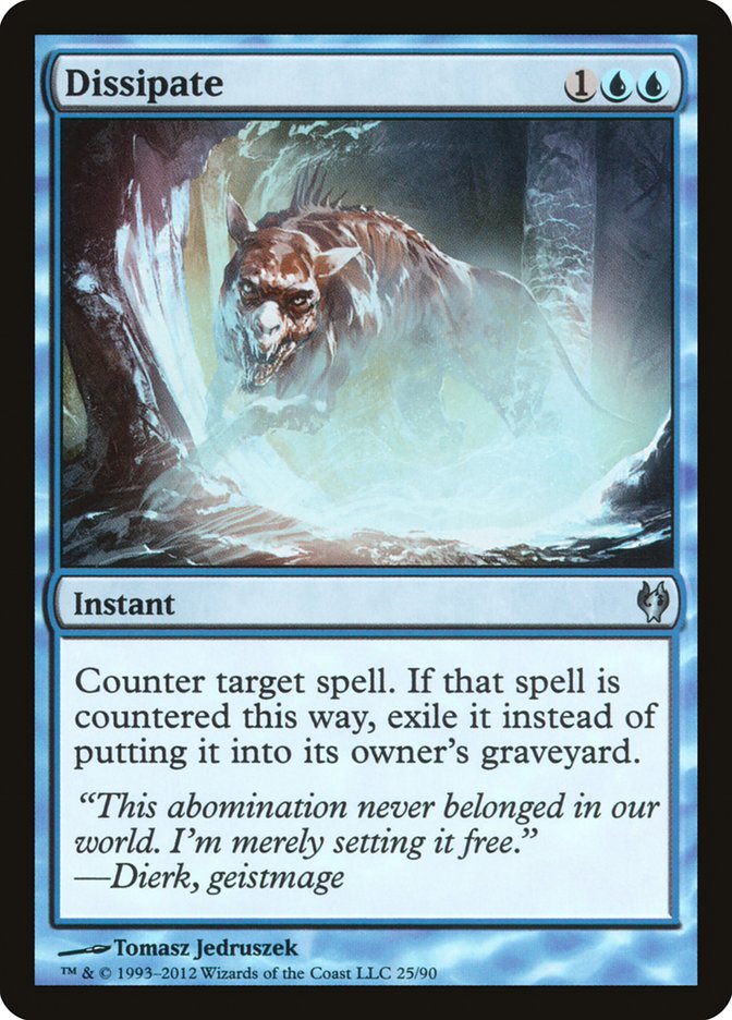 Dissipate [Duel Decks: Izzet vs. Golgari] - The Mythic Store | 24h Order Processing