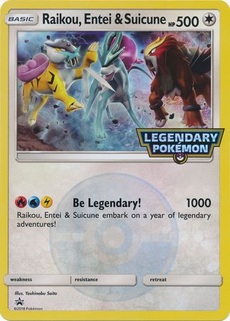 Raikou, Entei & Suicune (Jumbo Card) [Miscellaneous Cards] - The Mythic Store | 24h Order Processing