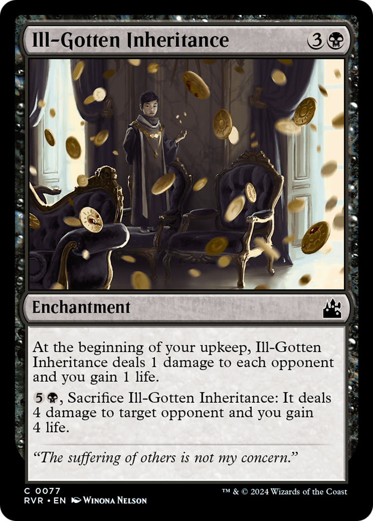 Ill-Gotten Inheritance [Ravnica Remastered] - The Mythic Store | 24h Order Processing