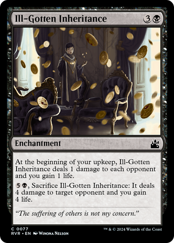 Ill-Gotten Inheritance [Ravnica Remastered] - The Mythic Store | 24h Order Processing
