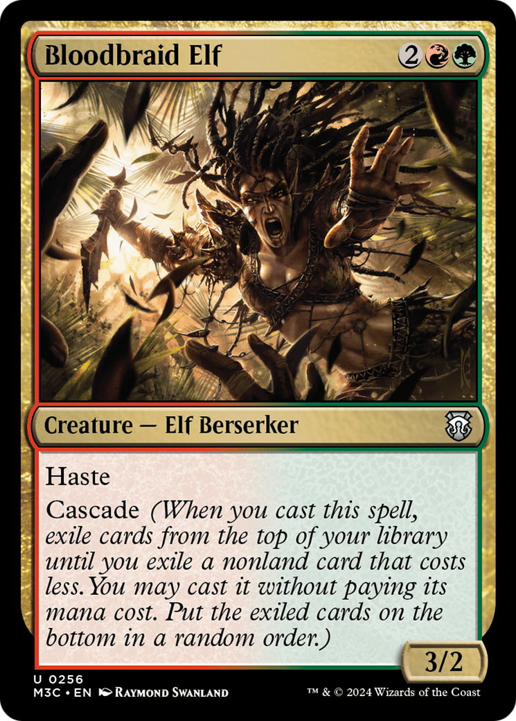 Bloodbraid Elf [Modern Horizons 3 Commander] - The Mythic Store | 24h Order Processing