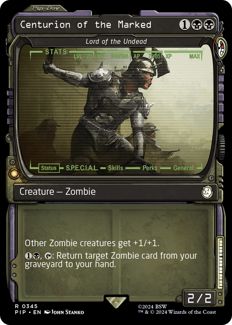 Centurion of the Marked - Lord of the Undead (Showcase) [Fallout] - The Mythic Store | 24h Order Processing