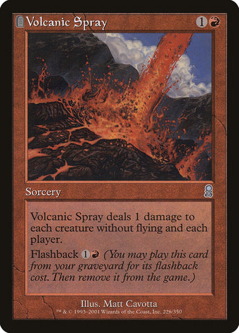 Volcanic Spray [Odyssey] - The Mythic Store | 24h Order Processing