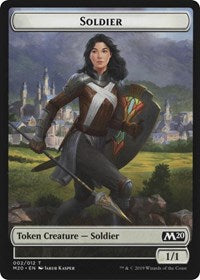Soldier // Zombie Double-Sided Token [Game Night 2019 Tokens] - The Mythic Store | 24h Order Processing