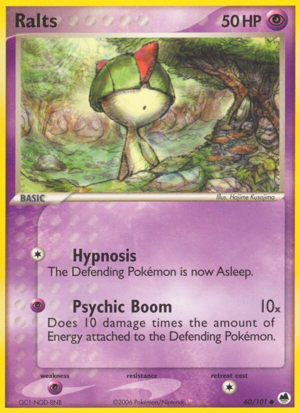 Ralts (60/101) [EX: Dragon Frontiers] - The Mythic Store | 24h Order Processing