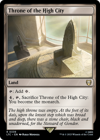 Throne of the High City [The Lord of the Rings: Tales of Middle-Earth Commander] - The Mythic Store | 24h Order Processing