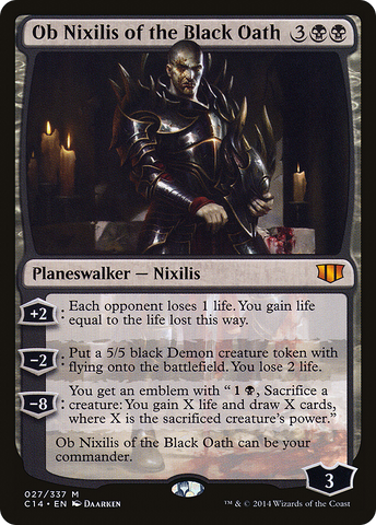 Ob Nixilis of the Black Oath [Commander 2014] - The Mythic Store | 24h Order Processing