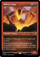 Inferno Titan (Foil Etched) [Commander Masters] - The Mythic Store | 24h Order Processing