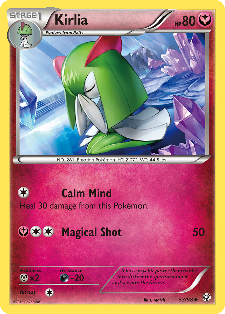 Kirlia (53/98) [XY: Ancient Origins] - The Mythic Store | 24h Order Processing