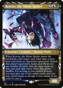 Kotose, the Silent Spider (Showcase Ninja) [Kamigawa: Neon Dynasty] - The Mythic Store | 24h Order Processing