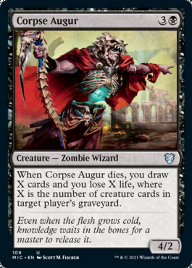 Corpse Augur [Innistrad: Midnight Hunt Commander] - The Mythic Store | 24h Order Processing
