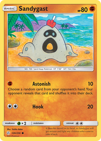 Sandygast (126/236) [Sun & Moon: Cosmic Eclipse] - The Mythic Store | 24h Order Processing