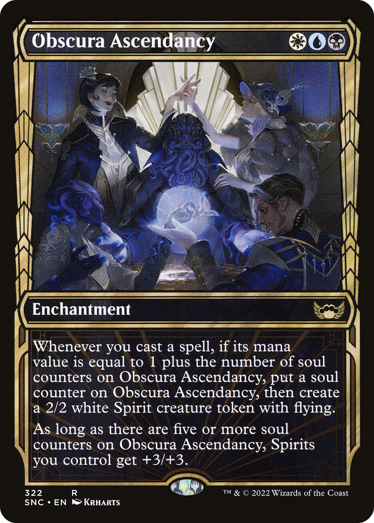 Obscura Ascendancy (Showcase Golden Age) [Streets of New Capenna] - The Mythic Store | 24h Order Processing