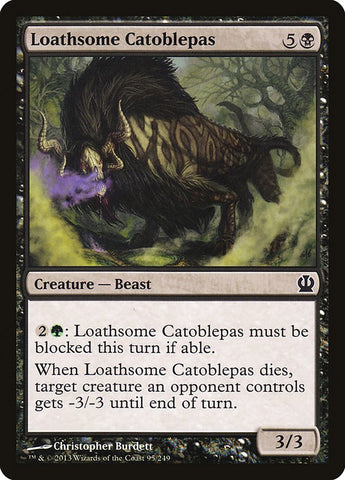 Loathsome Catoblepas [Theros] - The Mythic Store | 24h Order Processing