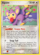 Aipom (34/115) [EX: Unseen Forces] - The Mythic Store | 24h Order Processing