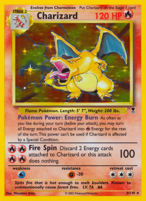 Charizard (3/110) (Theme Deck Exclusive) [Legendary Collection] - The Mythic Store | 24h Order Processing