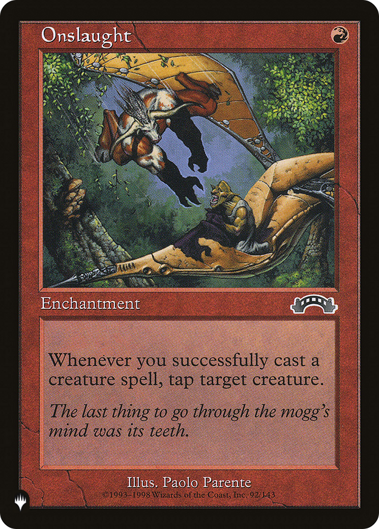 Onslaught [The List] - The Mythic Store | 24h Order Processing