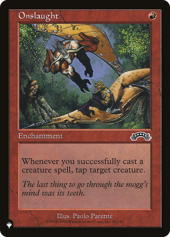 Onslaught [The List] - The Mythic Store | 24h Order Processing