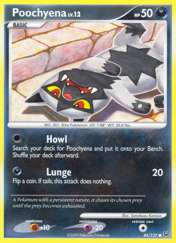 Poochyena (86/127) [Platinum: Base Set] - The Mythic Store | 24h Order Processing