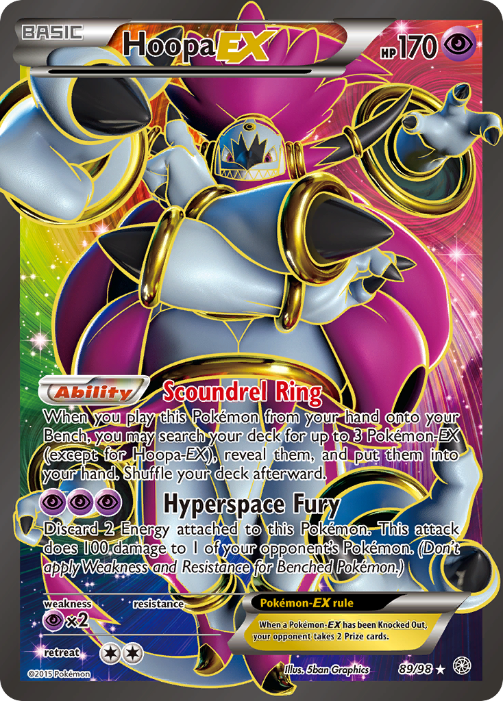 Hoopa EX (89/98) [XY: Ancient Origins] - The Mythic Store | 24h Order Processing