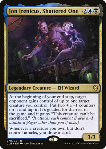 Jon Irenicus, Shattered One [Commander Legends: Battle for Baldur's Gate] - The Mythic Store | 24h Order Processing