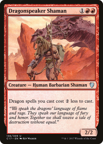 Dragonspeaker Shaman [Commander 2017] - The Mythic Store | 24h Order Processing