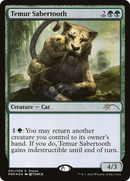 Temur Sabertooth [Year of the Tiger 2022] - The Mythic Store | 24h Order Processing