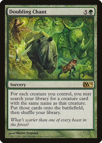 Doubling Chant [Magic 2012] - The Mythic Store | 24h Order Processing