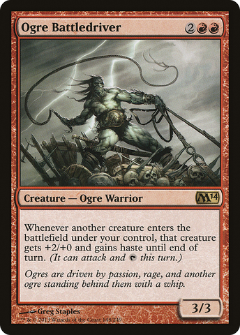 Ogre Battledriver [Magic 2014] - The Mythic Store | 24h Order Processing