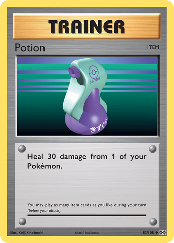 Potion (83/108) [XY: Evolutions] - The Mythic Store | 24h Order Processing
