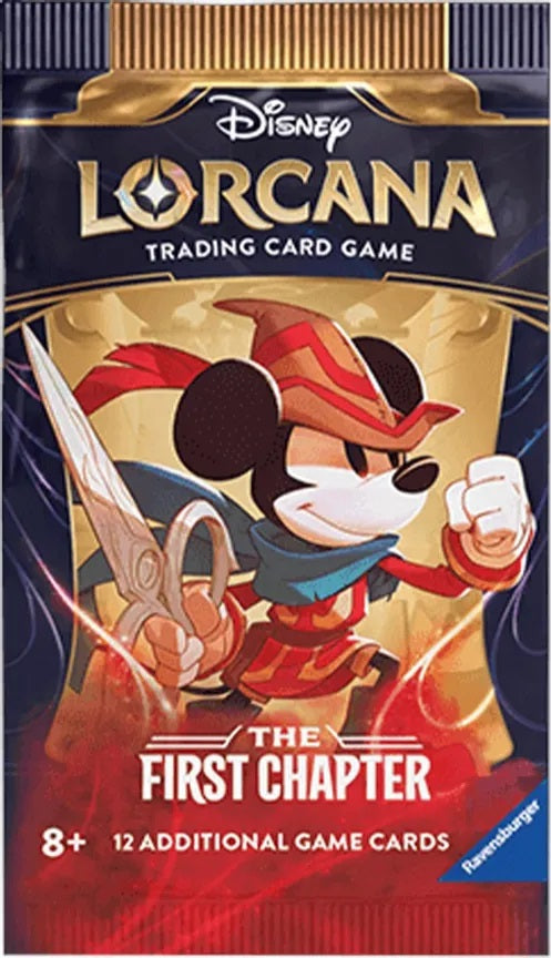 Disney Lorcana: the First Chapter - Booster Pack - The Mythic Store | 24h Order Processing