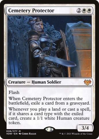 Cemetery Protector [Innistrad: Crimson Vow] - The Mythic Store | 24h Order Processing