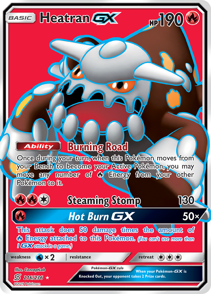 Heatran GX (216/236) [Sun & Moon: Unified Minds] - The Mythic Store | 24h Order Processing