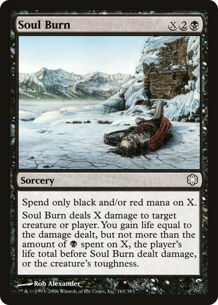 Soul Burn [Coldsnap Theme Decks] - The Mythic Store | 24h Order Processing