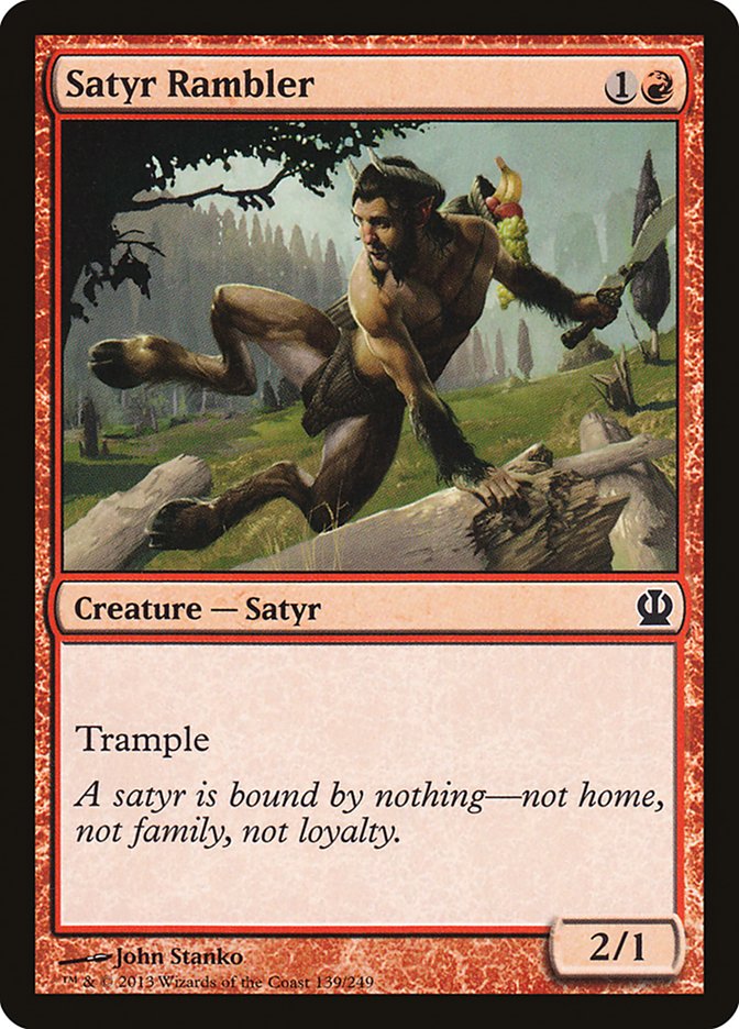 Satyr Rambler [Theros] - The Mythic Store | 24h Order Processing