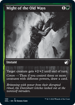 Might of the Old Ways [Innistrad: Double Feature] - The Mythic Store | 24h Order Processing