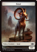 Goat // Timeless Witness Double-Sided Token [Tarkir: Dragonstorm Commander Tokens] - The Mythic Store | 24h Order Processing
