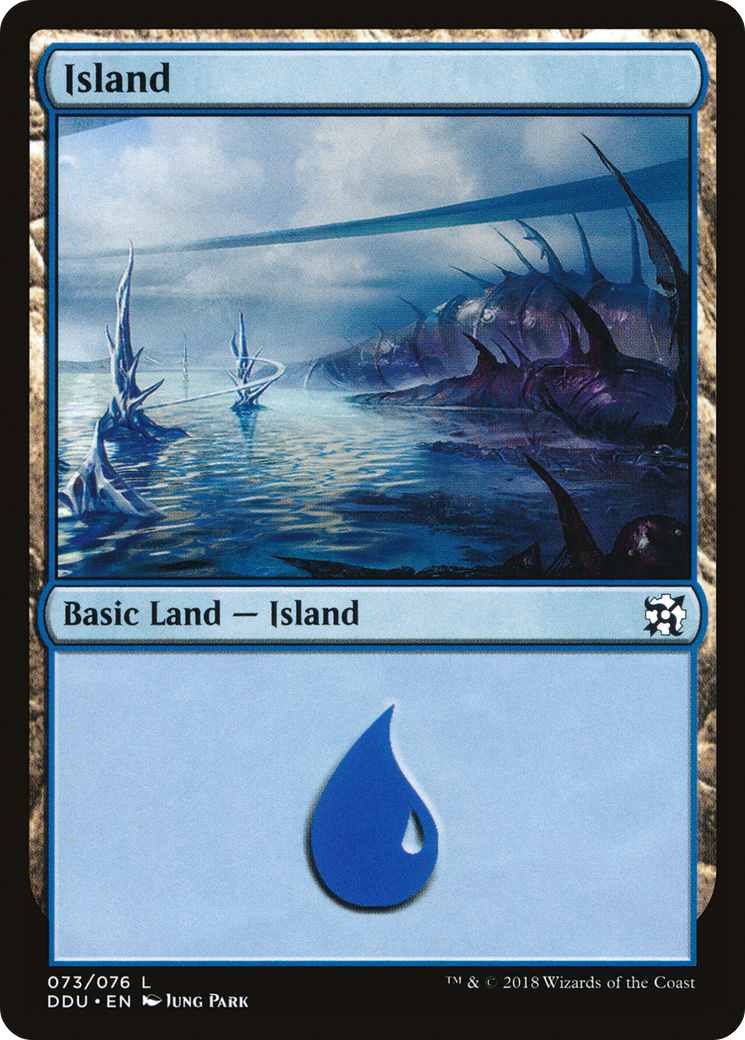 Island (73) [Duel Decks: Elves vs. Inventors] - The Mythic Store | 24h Order Processing