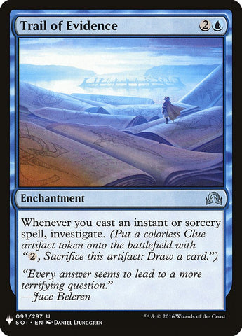 Trail of Evidence [Mystery Booster] - The Mythic Store | 24h Order Processing