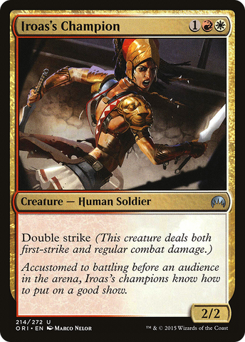 Iroas's Champion [Magic Origins] - The Mythic Store | 24h Order Processing