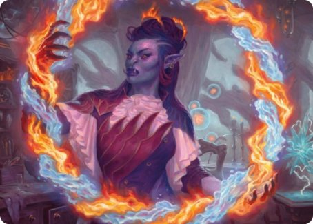 Rootha, Mercurial Artist Art Card [Strixhaven: School of Mages Art Series] - The Mythic Store | 24h Order Processing